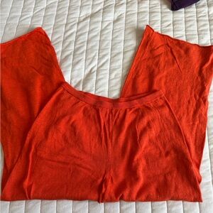 Free People cotton linen pants